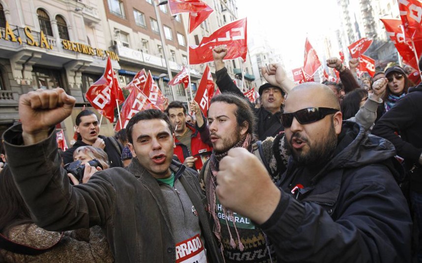 Grève en cours pour l’Espagne